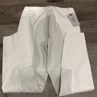 Thick Leather Full Seat Breeches *vgc, older, v.mnr stains, yellowing