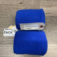 2 Thick Fleece Polo Wraps *vgc, pilly, mnr hair & clumpy

