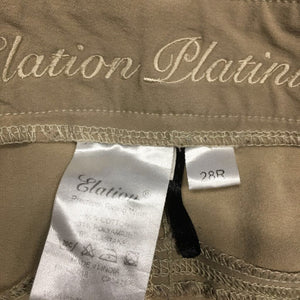 Euroseat Breeches *gc, gc, discolored/stained seat & legs, mnr pilly knees, seam puckers, mnr stretched seat