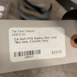 Soft PTE Rubber Belt, case *like new, 0 buckle