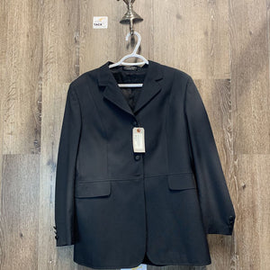Dressage Show Jacket, 2 extra buttons *vgc, missing button, dirty, mnr snags, hairy, older