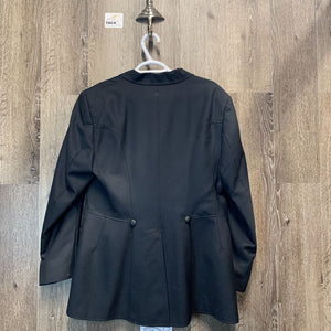 Dressage Show Jacket, 2 extra buttons *vgc, missing button, dirty, mnr snags, hairy, older