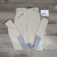 Ribbed Breeches *fair, older, stains, dingy, hairy velcro

