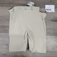Ribbed Breeches *fair, older, stains, dingy, hairy velcro

