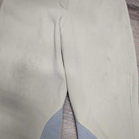 Ribbed Breeches *fair, older, stains, dingy, hairy velcro

