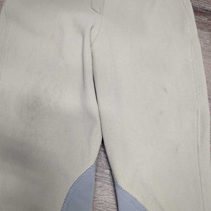 Ribbed Breeches *fair, older, stains, dingy, hairy velcro