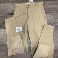 Breeches *fair, older, discolored seat/legs, hairy velcro, pills, rubs, threads
