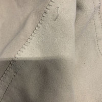 Full Seat Breeches, Side Zip *gc, undone stitching, seam puckers, wavy waist, older, mnr discolored seat & legs