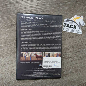 "Triple Play" by Jonathan Field DVD *vgc, mnr scratches, smudges