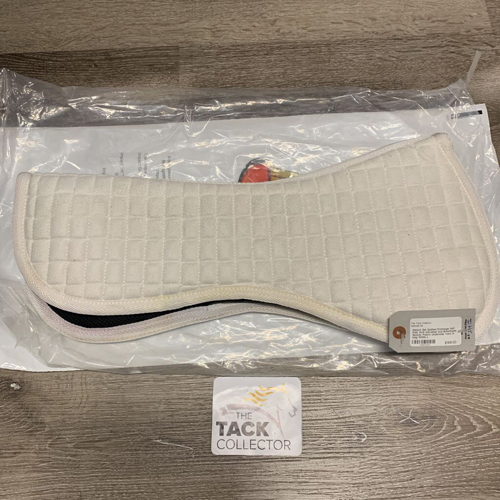 Quilted Dressage Half Pad, Anti microbial and Breathable Spacer Fabric Underside *new in bag