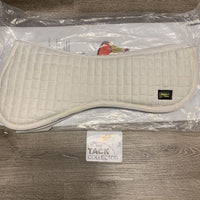 Quilted Dressage Half Pad, Anti microbial and Breathable Spacer Fabric Underside *new in bag
