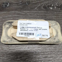 1 ONLY Replacement Stirrup Rubber *gc, mnr stains, sm cracks, discolored
