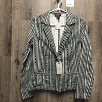 LS Western Blazer *new, tags, pulled button hole
