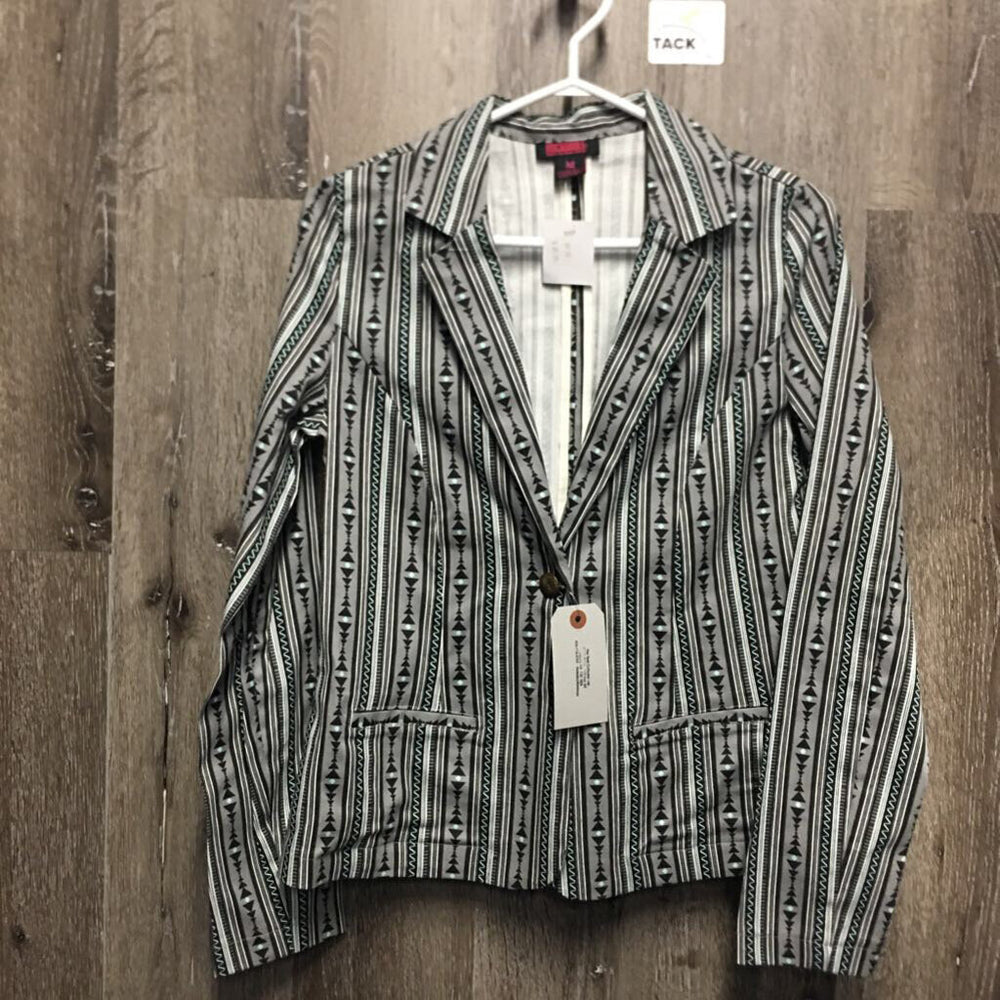 LS Western Blazer *new, tags, pulled button hole