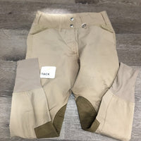 Euroseat Breeches *fair, puckers, v.discolored/stained seat & legs, discolored, stains, seam puckers, stretched seat