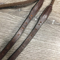 De Gogue Nylon Ropes & Crown Piece *NO Chest Strap Attachment, gc, mnr dirt, stains, crackles, xholes

