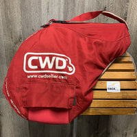 17" M *4.5" CWD SE03 Mademoiselle Close Contact, 2 Billet Guards, Red Fleece Lined CWD Cover, Med Front & Back Blocks, Foam Panels, Flaps: 14" l x 13.5 w Serial #: SE03 170 CC 3L PA 205 RT 19 70471