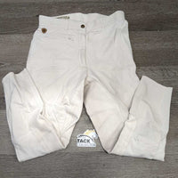 Full Seat Breeches *fair, dingy, hair, threads, older, stains
