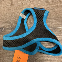 Mesh Dog Harness *vgc, mnr hair, dirt?/stains,pilly edges, clean
