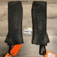 Pr Neoprene Half Chaps *gc, v.dirty, rubs
