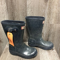 JUNIORS Rubber Boots *vgc, mnr dirt/stains, faded/discolored?
