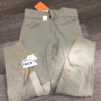 JUNIORS Euroseat Breeches *v.pilly, discolored/dingy, seam puckers, undone stitching
