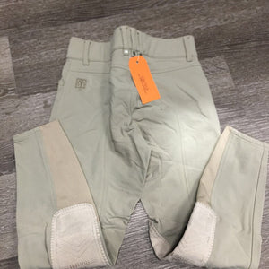 JUNIORS Euroseat Breeches *v.pilly, discolored/dingy, seam puckers, undone stitching