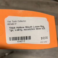 Thick Hollow Mouth Loose Ring *gc, v.dirty, scratches
