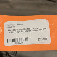 Thin Rotating Hunter D Ring *v.dirty, gc, scratches

