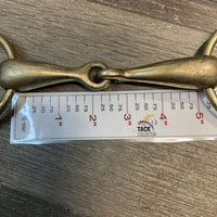 Thick Hvy Loose Ring Snaffle *older, stains, fair, scratches, pitted/peeling, chews, plating, dirt
