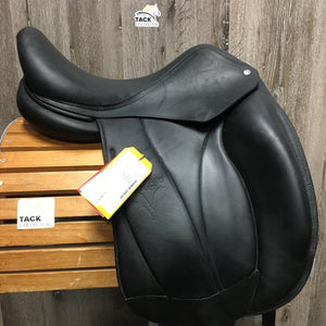 17" *5.25" MW Voltaire Adelaide Monoflap Dressage Saddle, Brown Voltaire Cover, Xlg Front Blocks, Foam Panels, Flaps: 16"L x 13.5"W Serial #: 1448 16 17 3A 3S FIN