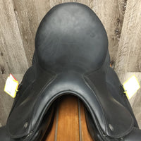 17" *5.25" MW Voltaire Adelaide Monoflap Dressage Saddle, Brown Voltaire Cover, Xlg Front Blocks, Foam Panels, Flaps: 16"L x 13.5"W Serial #: 1448 16 17 3A 3S FIN