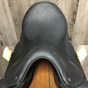 17" *5.25" MW Voltaire Adelaide Monoflap Dressage Saddle, Brown Voltaire Cover, Xlg Front Blocks, Foam Panels, Flaps: 16"L x 13.5"W Serial #: 1448 16 17 3A 3S FIN