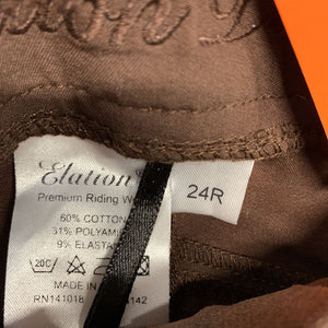 Euroseat Breeches *vgc, clean, seam puckers, v.mnr dirt?/stains?discolored, puckers