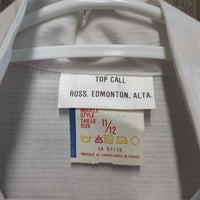 LS Show Shirt, button collar *like new, older