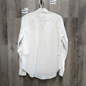LS Show Shirt, button collar *like new, older