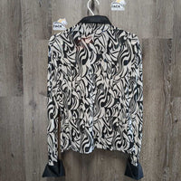 LS Showmanship Shirt, Zip, Glitter, bling *vgc, older
