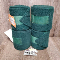 4 Fleece Polos *fair, dirt, hair, clumpy, tears in 1, older
