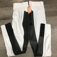 Full Seat Breeches, Pull On *vgc, older, seam puckers, v.mnr stains