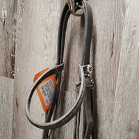 Rsd Leather Bridle, Rubber Reins *NO Flash, fair, older, v.dirty, creases, crackles, scapres, dry, x-holes, loose keepers
