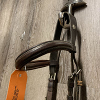 Rsd Leather Bridle *0 noseband, scrapes, cracks, creases, mismatched, loose/cracked keepers
