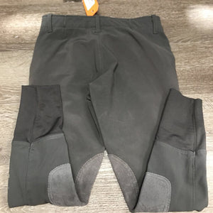 Side Zip Breeches *gc, older, snags, pills, seam puckers, stained/discolored seat & legs