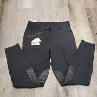 Euroseat Breeches, thigh Zipper Pocket *gc, faded, dirty, hairy