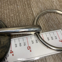 Thin Loose Ring, pr Sm Rubber Guards *vgc, mnr film, scratches
