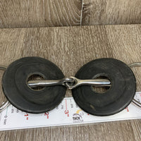 Thin Loose Ring, pr Sm Rubber Guards *vgc, mnr film, scratches
