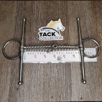Double Twisted Wire Full Cheek Bit *xc, clean, v.mnr residue
