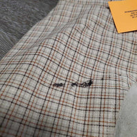 Full Seat Breeches *fair, stained/discolored legs, knee puckers, mnr pilly, older, stain/goo
