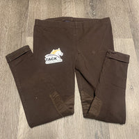 JUNIORS Pull On Riding Tight Breeches *gc, older, faded, mnr hair, seam rubs, pills
