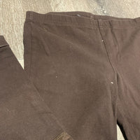 JUNIORS Pull On Riding Tight Breeches *gc, older, faded, mnr hair, seam rubs, pills
