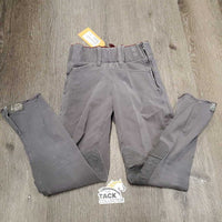 Breeches, Side Zip *fair, older, faded, v. pilly, stretched knees, hairy velcro, stains